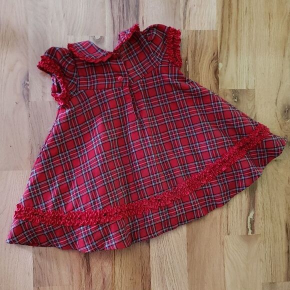 Rare Editions Tartan Plaid Holiday Dress - Picture 6 of 6